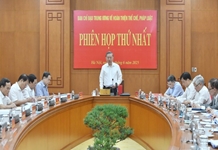 Phiên họp thứ nhất của Ban Chỉ đạo Trung ương về hoàn thiện thể chế, pháp luật