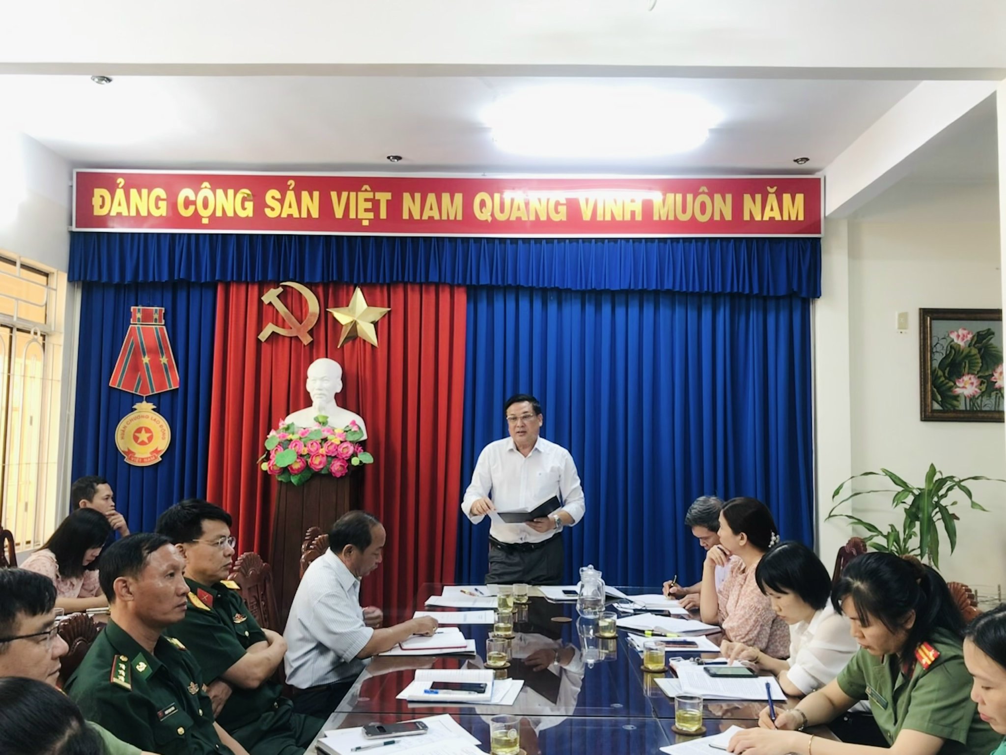 Hội nghị giao ban an ninh tư tưởng quý II/2022