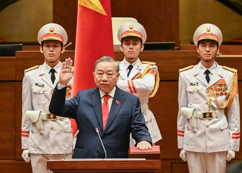 Đồng chí Tổng Bí thư Tô Lâm được bầu làm Chủ tịch nước