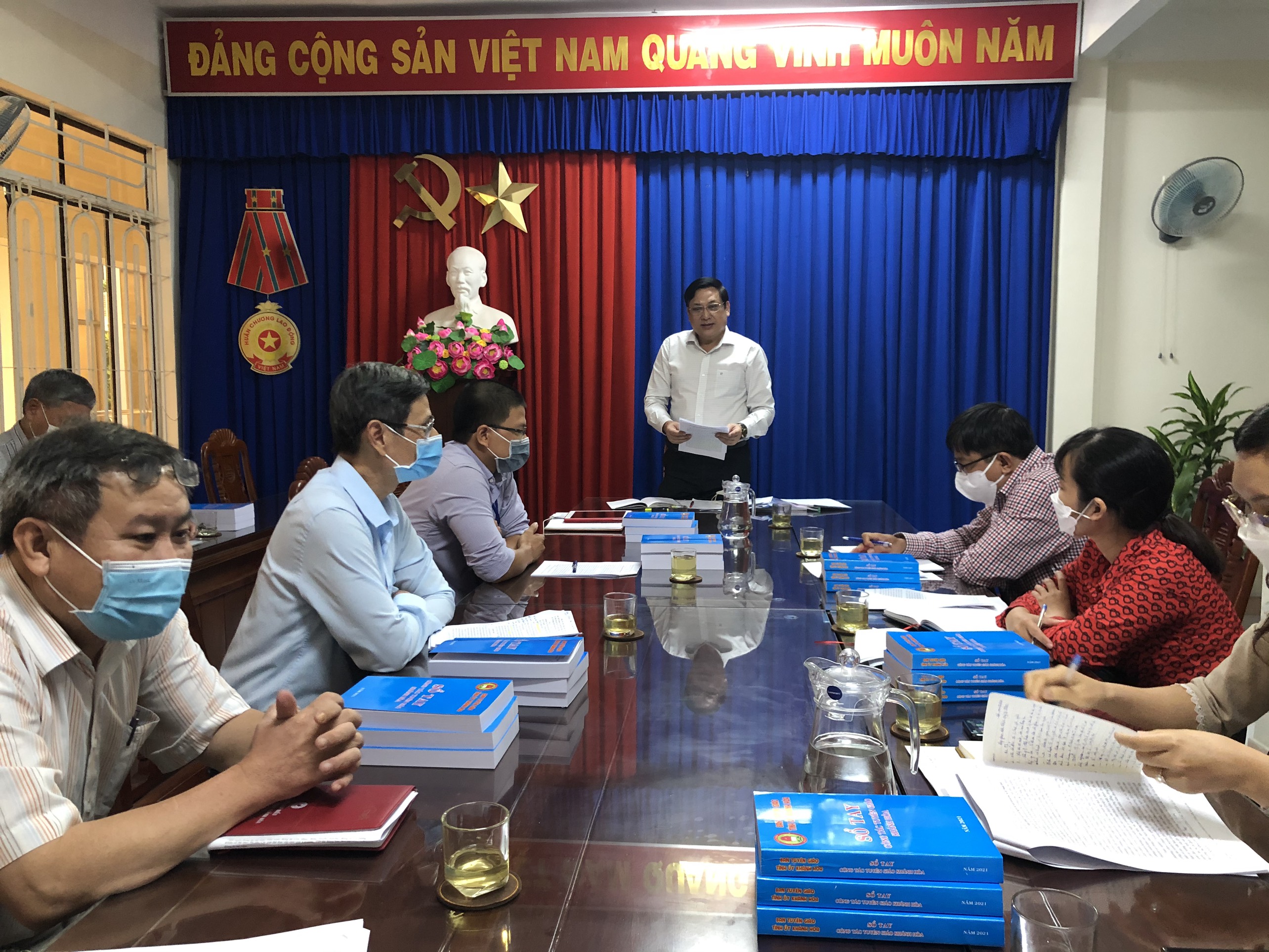Ban Tuyên giáo Tỉnh ủy tổ chức Hội nghị giao ban công tác Khoa giáo Quý 3 năm 2021