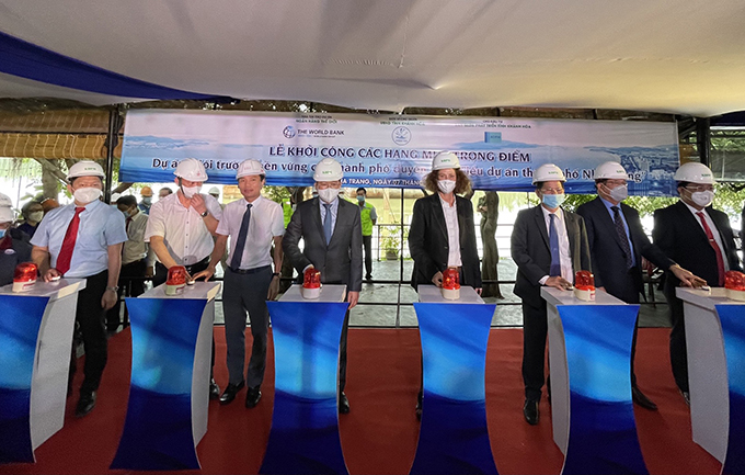Khởi công 4 hạng mục trọng điểm thuộc Dự án Môi trường bền vững các thành phố duyên hải