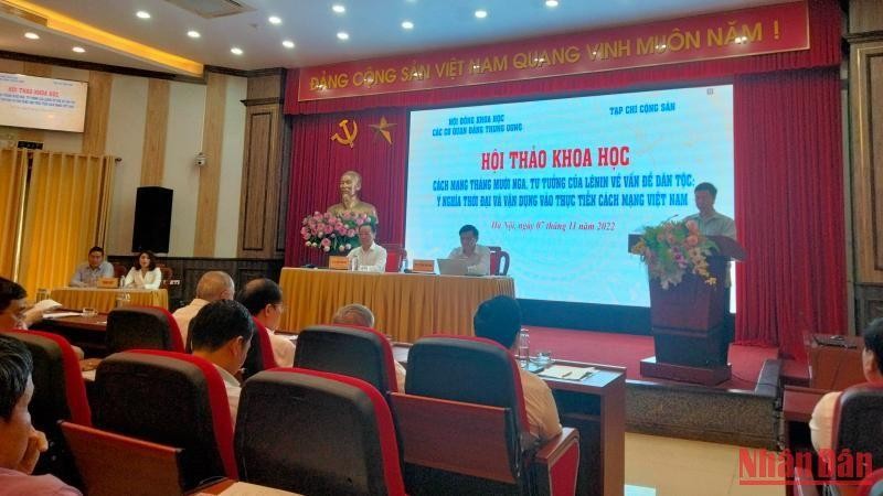 Bài học Cách mạng Tháng Mười Nga và tư tưởng Lê-nin về vấn đề dân tộc