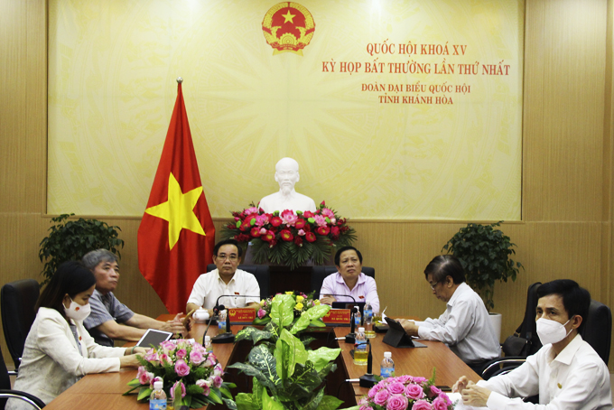 Kỳ họp bất thường lần thứ nhất, Quốc hội khóa XV: Thảo luận trực tuyến 2 nội dung quan trọng