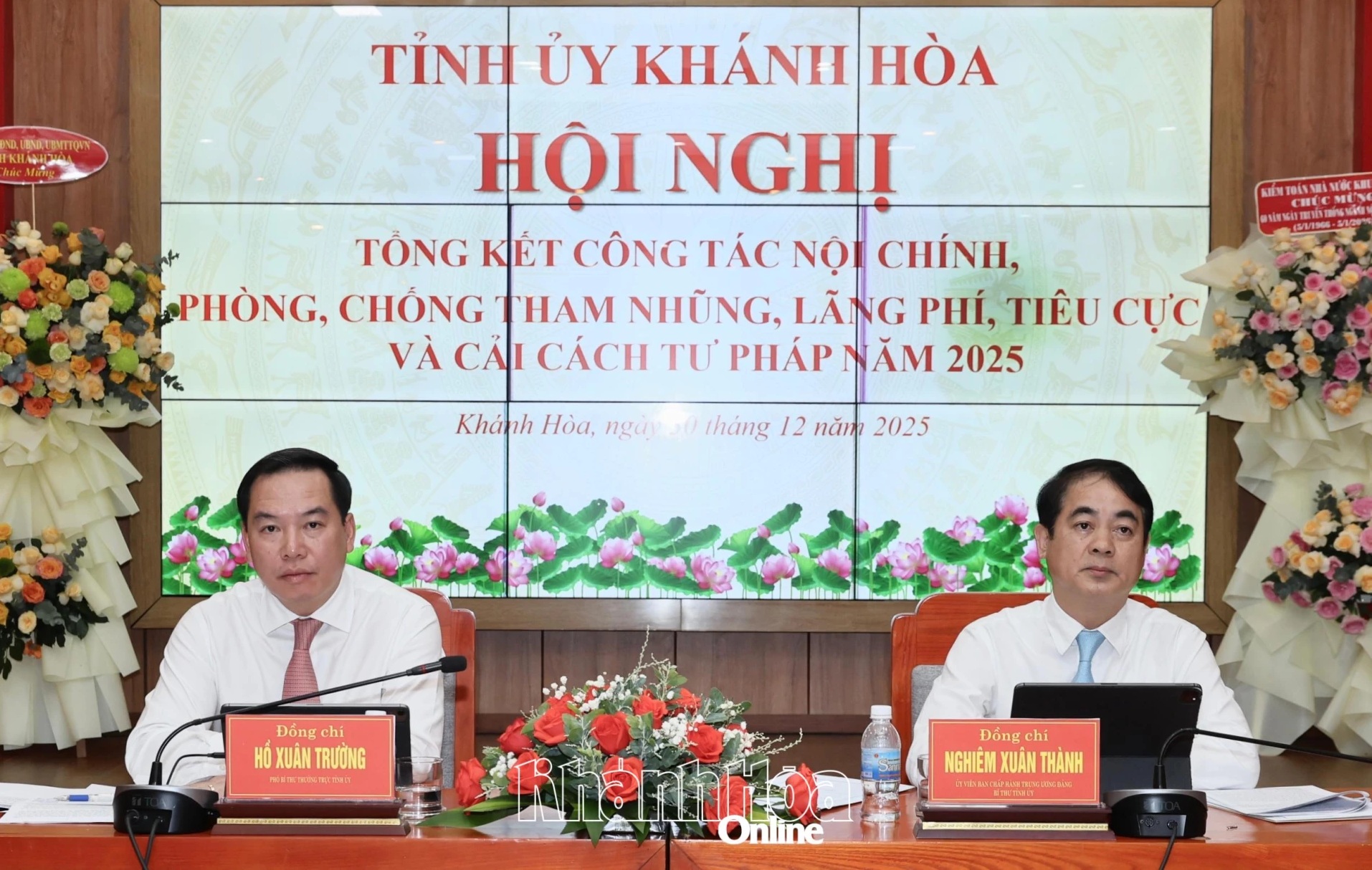 Khánh Hòa: Tăng cường sự lãnh đạo của Đảng trong phát hiện, xử lý tham nhũng, tiêu cực