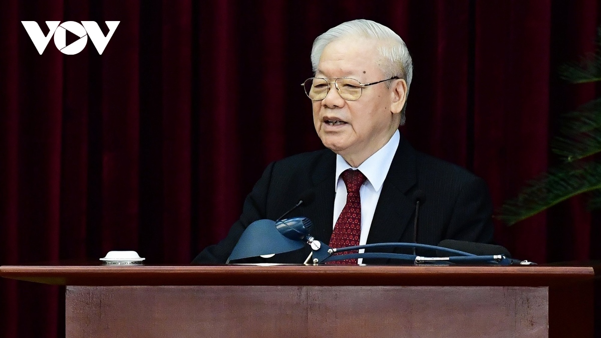 Toàn văn phát biểu của Tổng Bí thư tại phiên bế mạc Hội nghị Trung ương 8 khóa XIII
