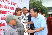 Bàn giao 86 căn nhà cho hộ nghèo, hộ có hoàn cảnh đặc biệt khó khăn