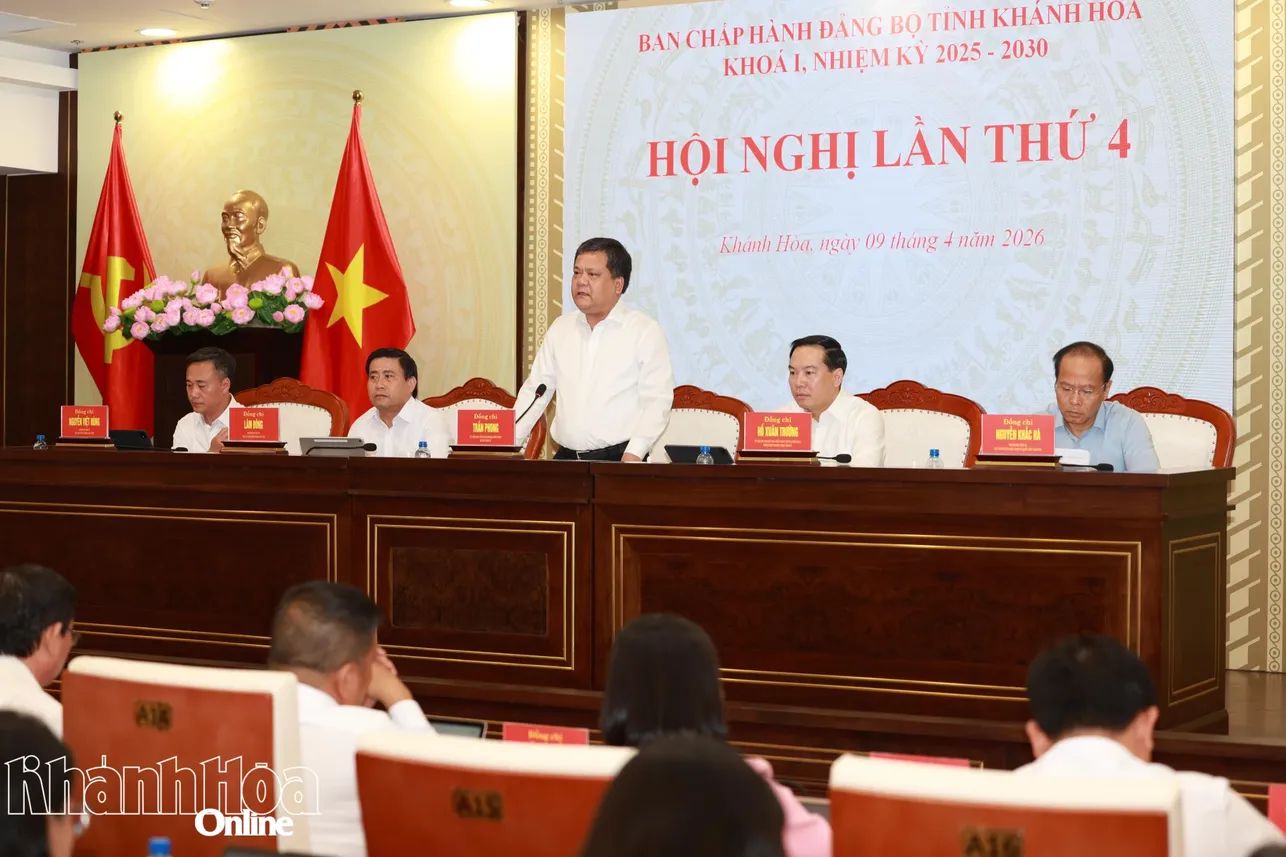 Khai mạc Hội nghị Tỉnh ủy Khánh Hòa lần thứ 4, nhiệm kỳ 2025 - 2030