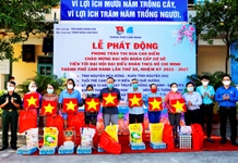 Sôi nổi hoạt động hướng về Đại hội Đoàn