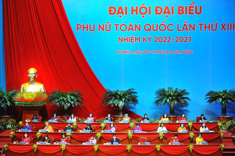         Khai mạc trọng thể Đại hội đại biểu phụ nữ toàn quốc lần thứ XIII    