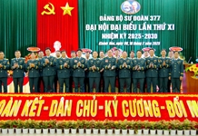 Đảng bộ Sư đoàn 377 tổ chức thành công Đại hội đại biểu lần thứ XI, nhiệm kỳ 2025-2030