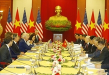 Tổng Bí thư Nguyễn Phú Trọng hội đàm với Tổng thống Hoa Kỳ Joe Biden