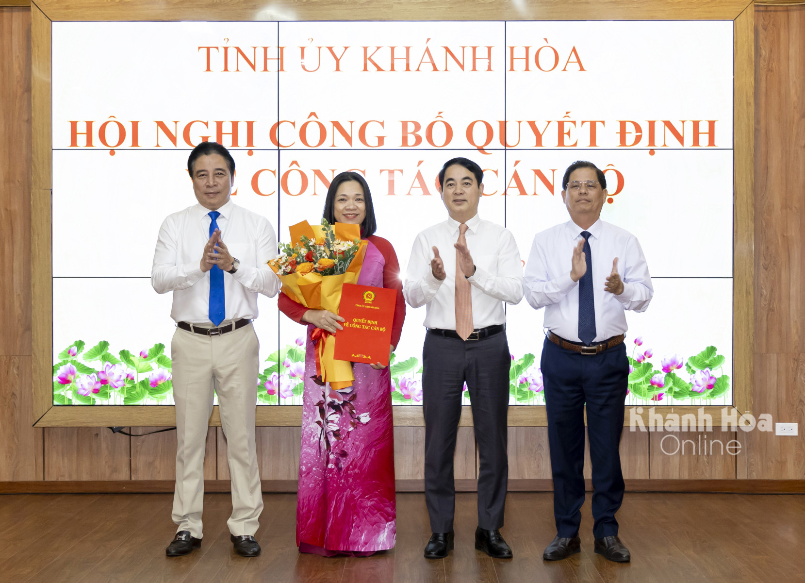 Chuẩn y Chủ tịch UBMTTQ Việt Nam tỉnh Khánh Hòa tham gia Ban Thường vụ Tỉnh ủy