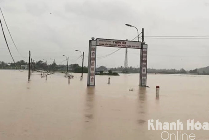 Nha Trang: Một số khu vực ngập cục bộ