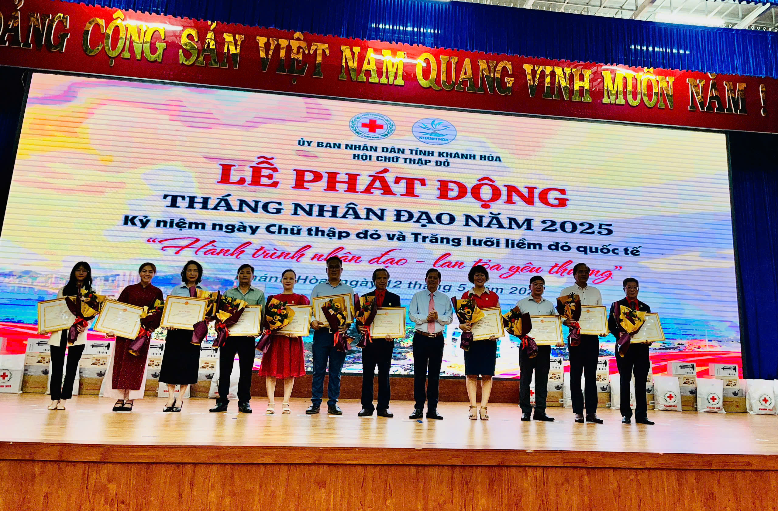 Khánh Hòa: Phát động Tháng Nhân đạo năm 2025 với thông điệp “Hành trình nhân đạo – Lan tỏa yêu thương”