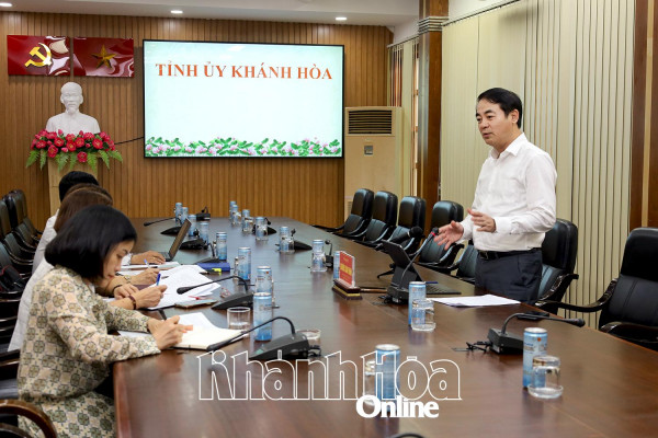 Bảo đảm triển khai KPI đồng bộ trên toàn tỉnh Khánh Hòa mới từ ngày 1-7