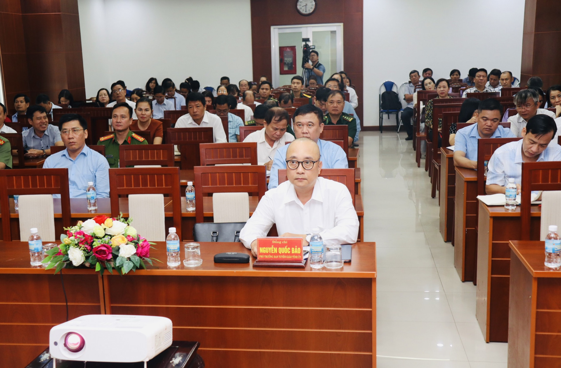 Hội nghị Báo cáo viên Trung ương trực tuyến tháng 8/2024