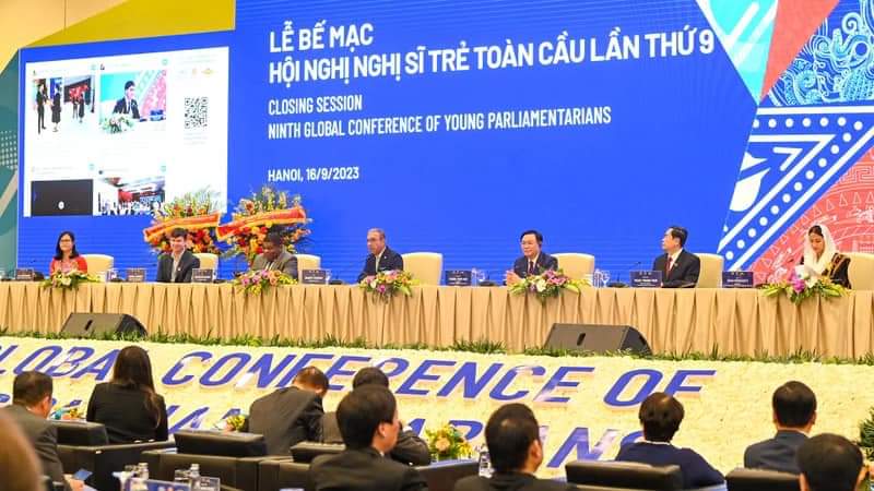 Toàn văn Tuyên bố Hội nghị Nghị sĩ trẻ toàn cầu lần thứ 9