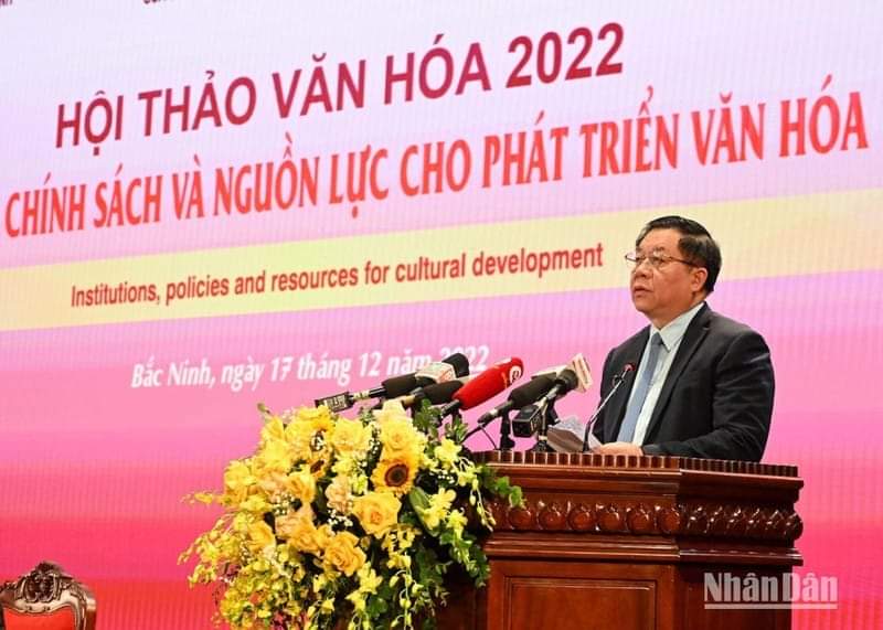 Mọi hoạt động văn hóa đều phải hướng tới xây dựng, phát triển con người