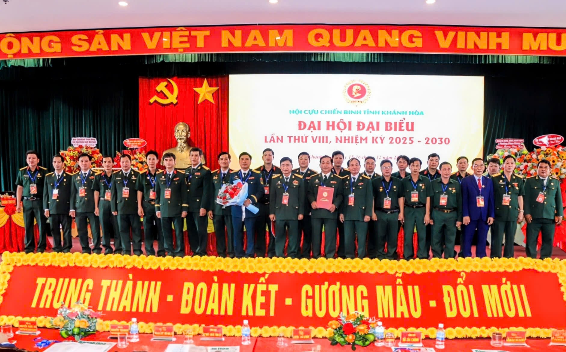 Đại hội đại biểu Hội Cựu chiến binh tỉnh Khánh Hòa lần thứ VIII, nhiệm kỳ 2025 - 2030