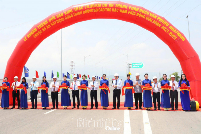 Khánh thành Công trình đường bộ cao tốc Vân Phong - Nha Trang
