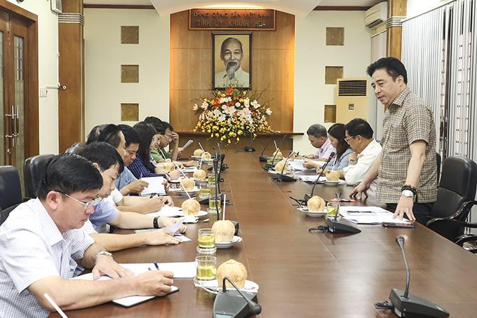 Họp Ban Chỉ đạo công tác thông tin đối ngoại tỉnh