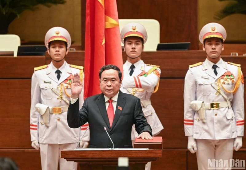 Đồng chí Trần Thanh Mẫn được bầu làm Chủ tịch Quốc hội