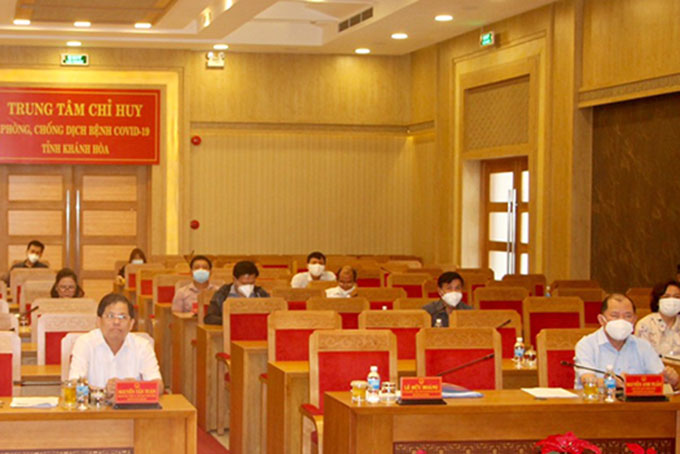 Họp trực tuyến toàn quốc về công tác phòng, chống dịch Covid-19