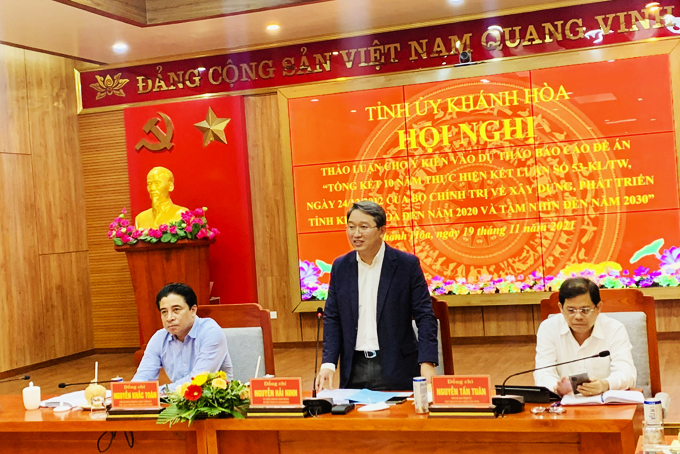Lấy ý kiến các vị nguyên lãnh đạo tỉnh về tổng kết 10 năm thực hiện Kết luận số 53