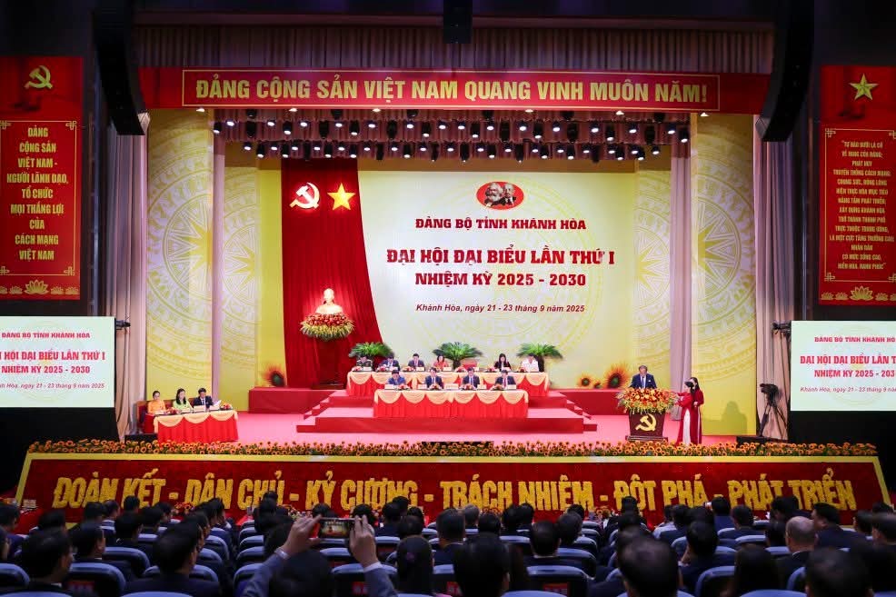 Thông cáo cáo chí Phiên trù bị Đại hội đại biểu Đảng bộ tỉnh Khánh Hòa lần thứ I, nhiệm kỳ 2025 - 2030