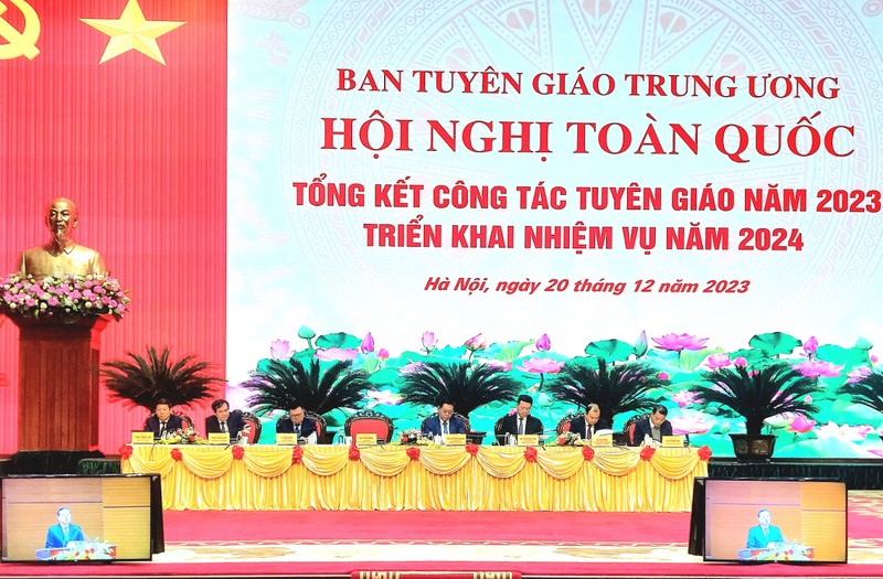  Ngành Tuyên giáo cần phát huy vai trò xung kích trên mặt trận chính trị, tư tưởng và đạo đức 
