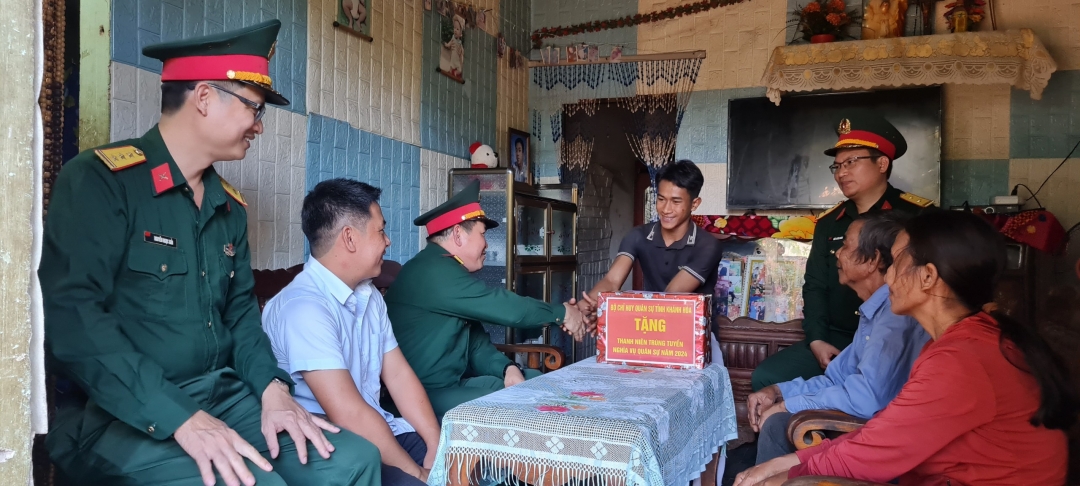 Háo hức chờ ngày nhập ngũ