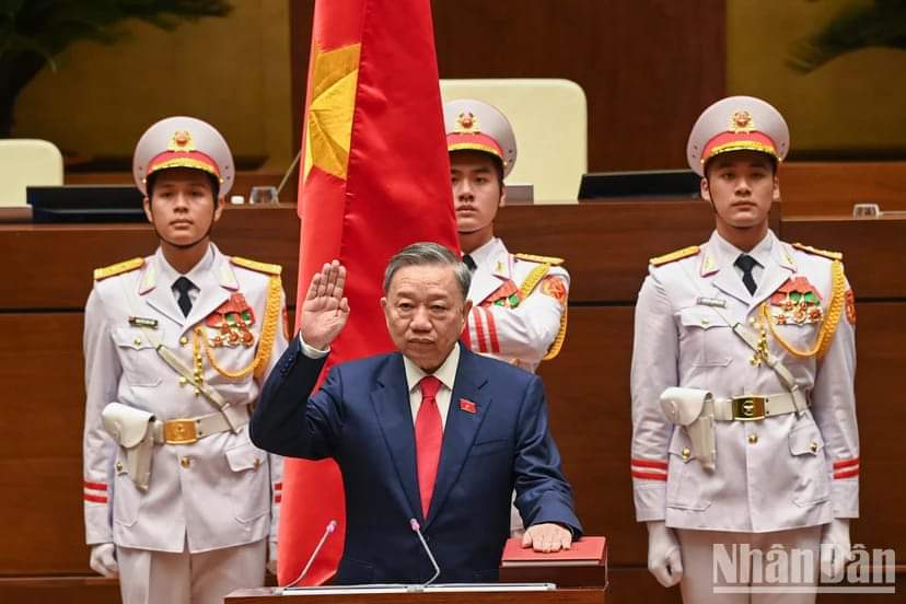 Đồng chí Tô Lâm được bầu làm Chủ tịch nước