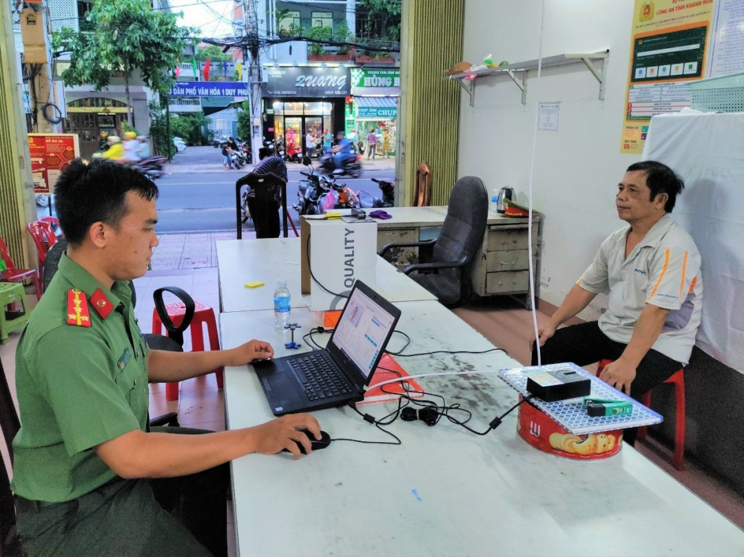 Cơ bản hoàn thành thu nhận hồ sơ cấp căn cước công dân