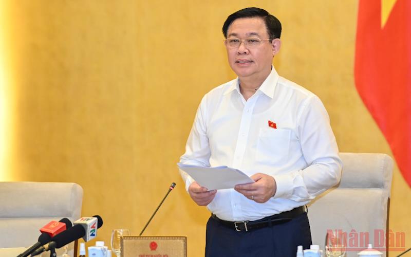 Bế mạc Phiên họp thứ ba của Ủy ban Thường vụ Quốc hội