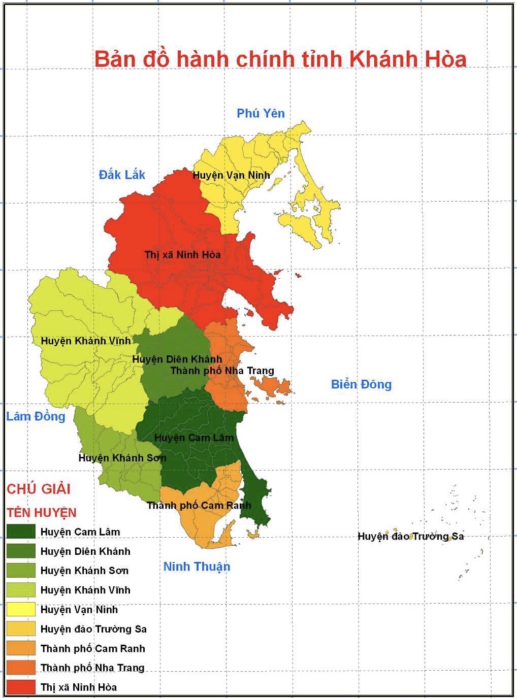 Phương án sắp xếp, tổ chức lại đơn vị hành chính cấp xã của tỉnh Khánh Hòa