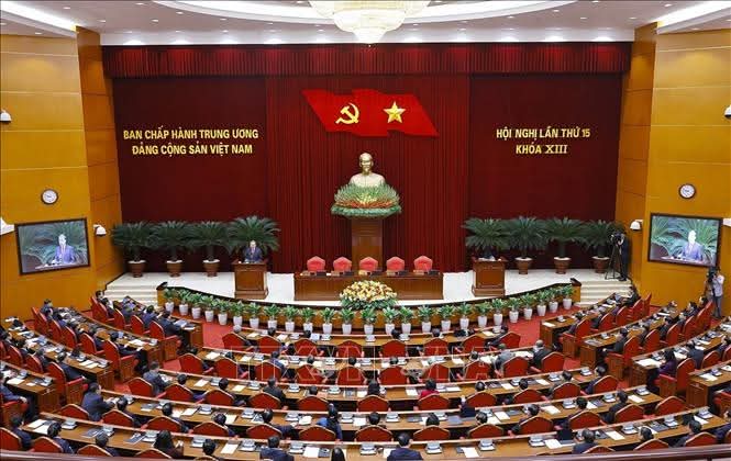 Bế mạc Hội nghị lần thứ 15 Ban Chấp hành Trung ương Đảng khóa XIII
