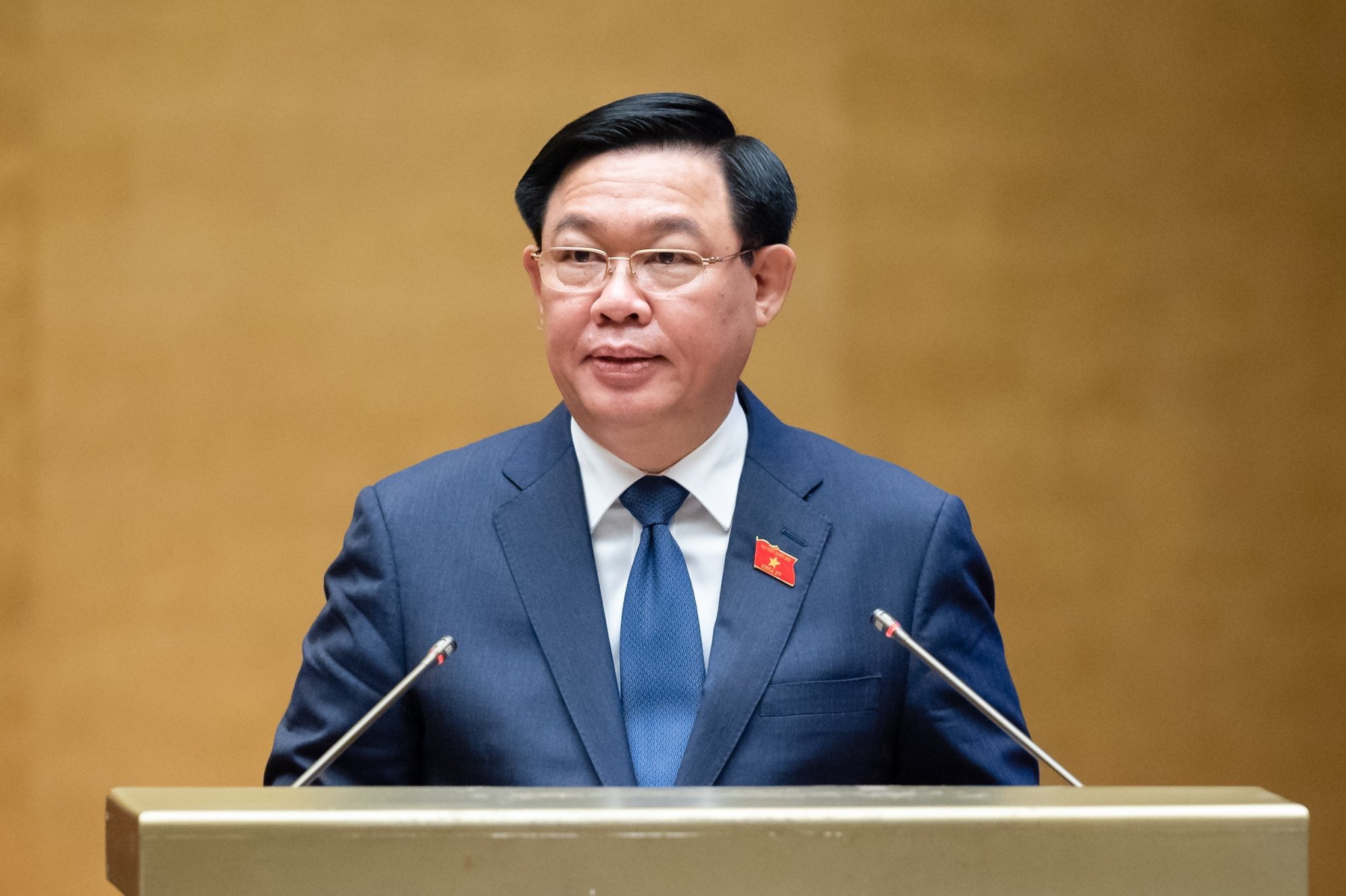 TOÀN VĂN PHÁT BIỂU CỦA CHỦ TỊCH QUỐC HỘI VƯƠNG ĐÌNH HUỆ KHAI MẠC KỲ HỌP THỨ 5, QUỐC HỘI KHÓA XV 
