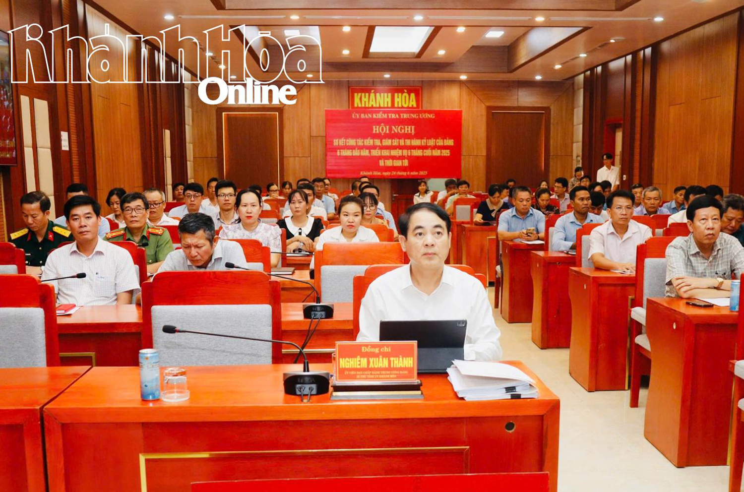 Sơ kết công tác kiểm tra, giám sát và thi hành kỷ luật của Đảng 6 tháng đầu năm 2025
