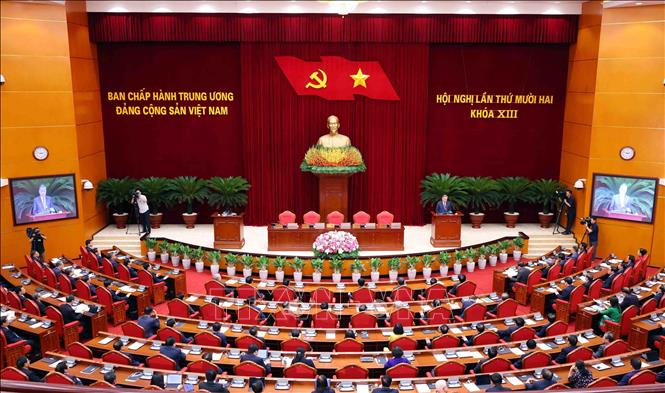 Toàn văn Nghị quyết Hội nghị lần thứ 12 Ban Chấp hành Trung ương Đảng khóa XIII