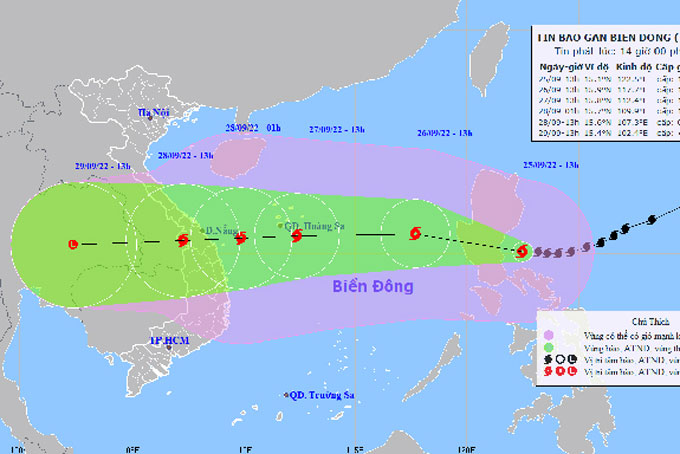 Noru là cơn bão mạnh nhất trong 20 năm trở lại đây