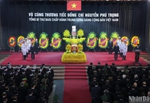 Cử hành trọng thể lễ truy điệu và an táng Tổng Bí thư Nguyễn Phú Trọng