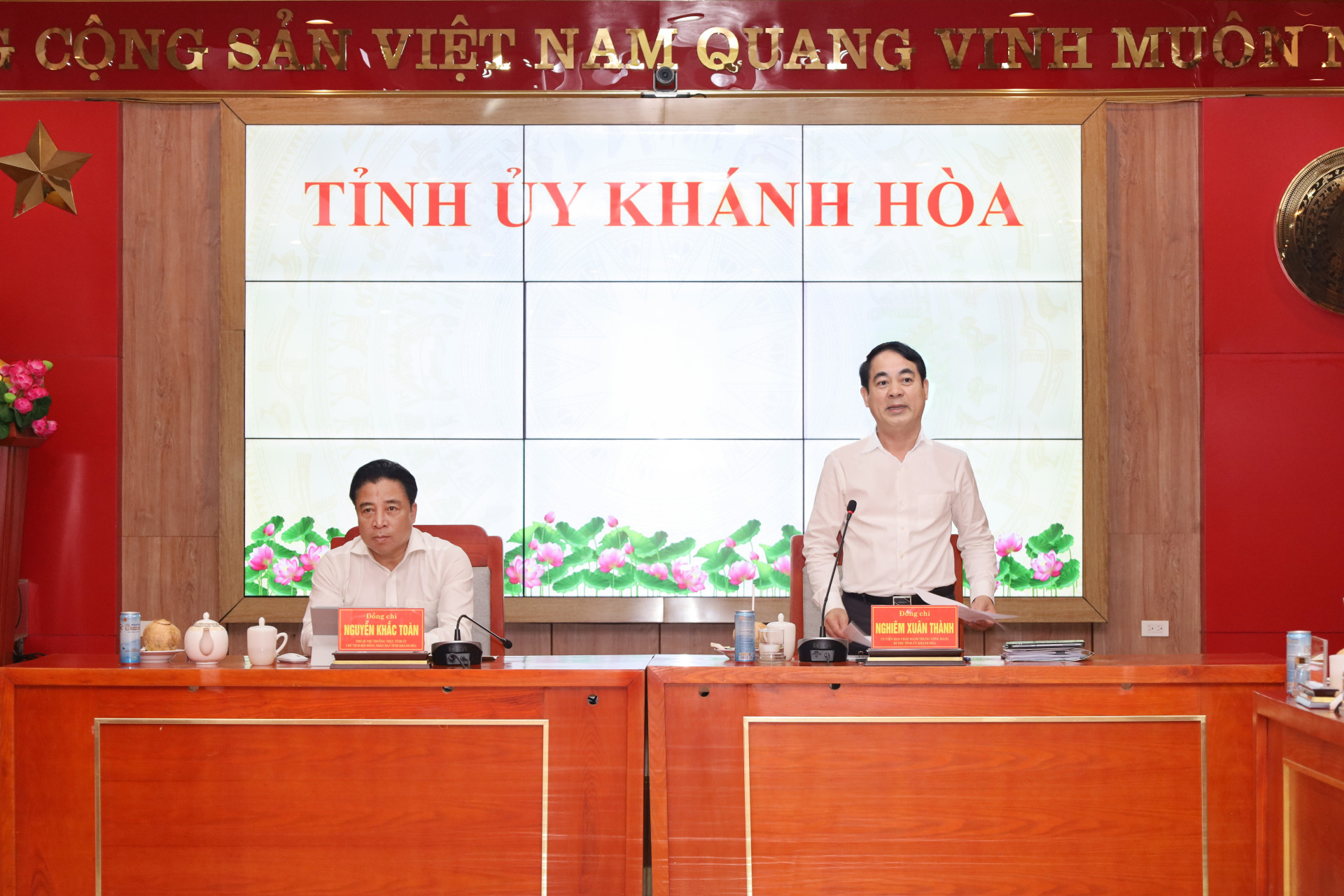 Họp Thường trực Ban Chỉ đạo Phòng, chống tham nhũng, lãng phí, tiêu cực tỉnh Khánh Hòa