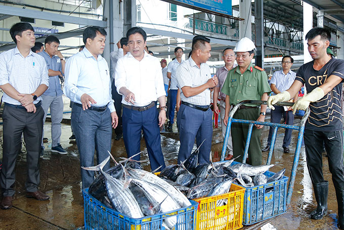 Kiểm tra công tác ứng phó bão số 4 tại TP. Nha Trang