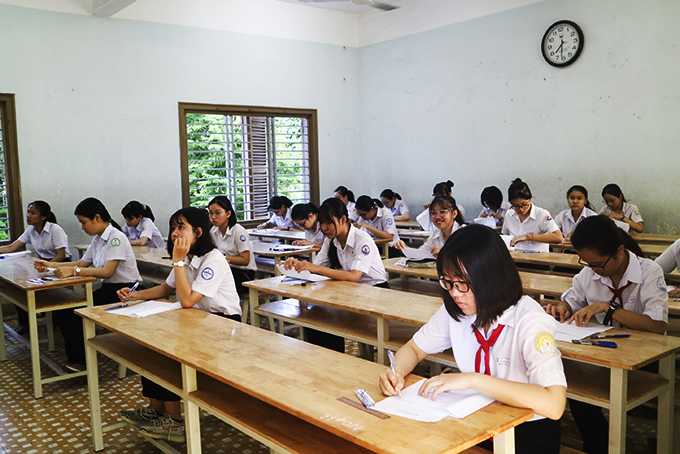 Tuyển sinh vào lớp 10 năm học 2022 - 2023: Tiếp tục thi tuyển ở hầu hết các trường