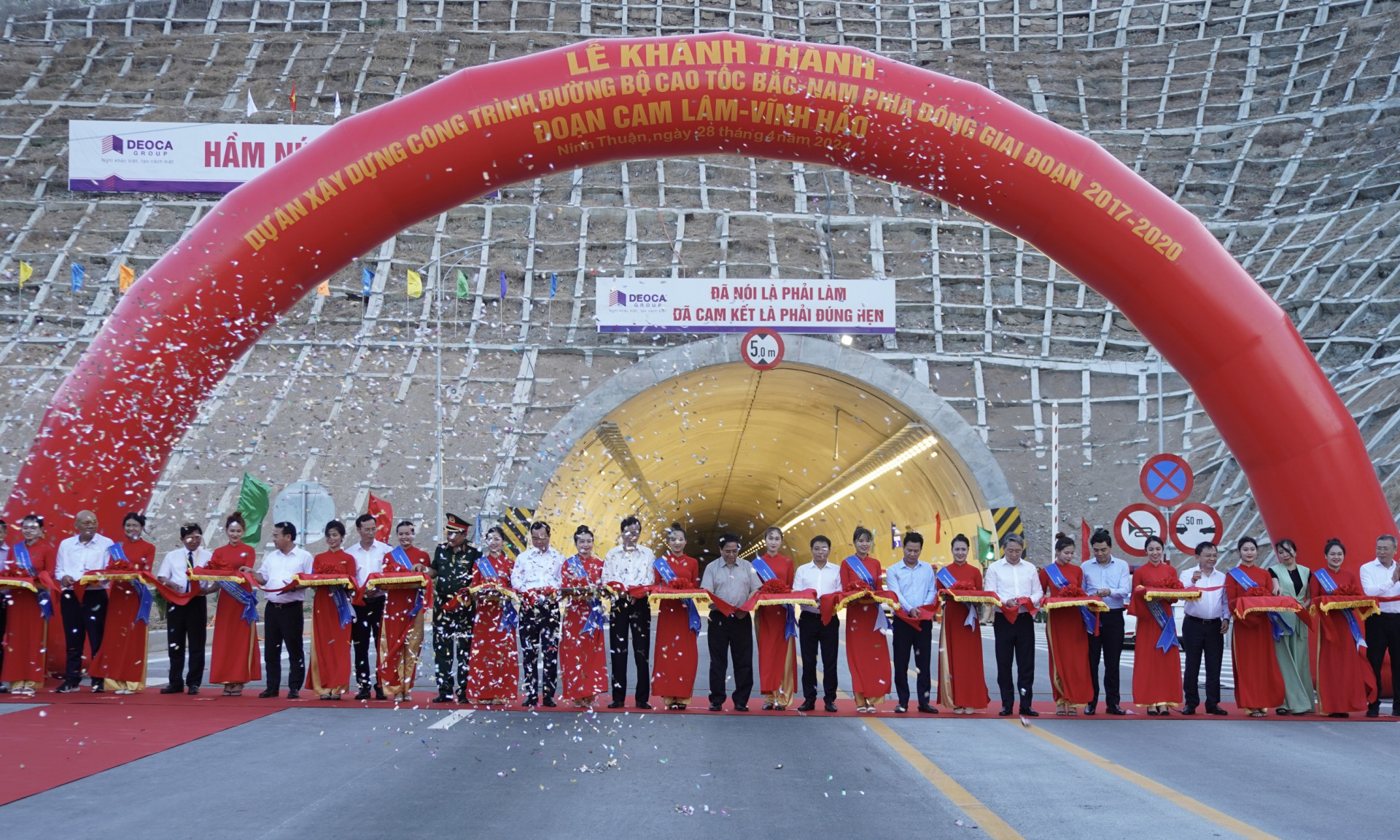 Khánh thành Cao tốc Cam Lâm - Vĩnh Hảo