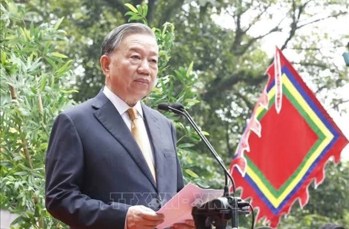 Toàn văn phát biểu của Tổng Bí thư, Chủ tịch nước Tô Lâm tại Lễ dâng hương tưởng niệm các Vua Hùng