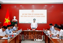 Bí thư Tỉnh ủy Nghiêm Xuân Thành tiếp công dân định kỳ tháng 5-2025