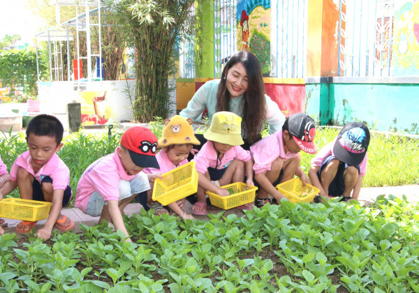 Cô giáo mầm non hết lòng vì học sinh 