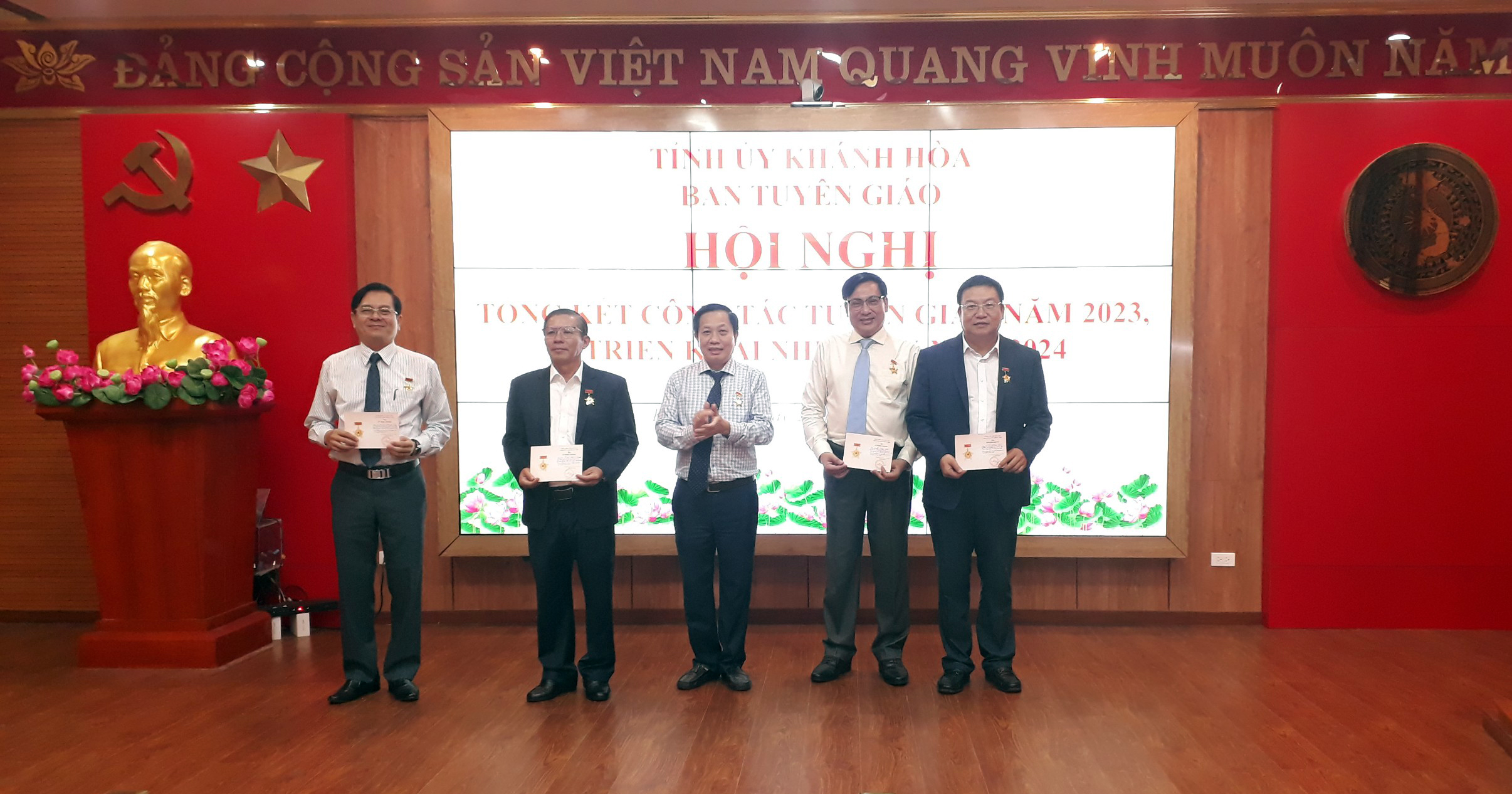 Hội nghị tổng kết công tác tuyên giáo năm 2023, triển khai nhiệm vụ năm 2024