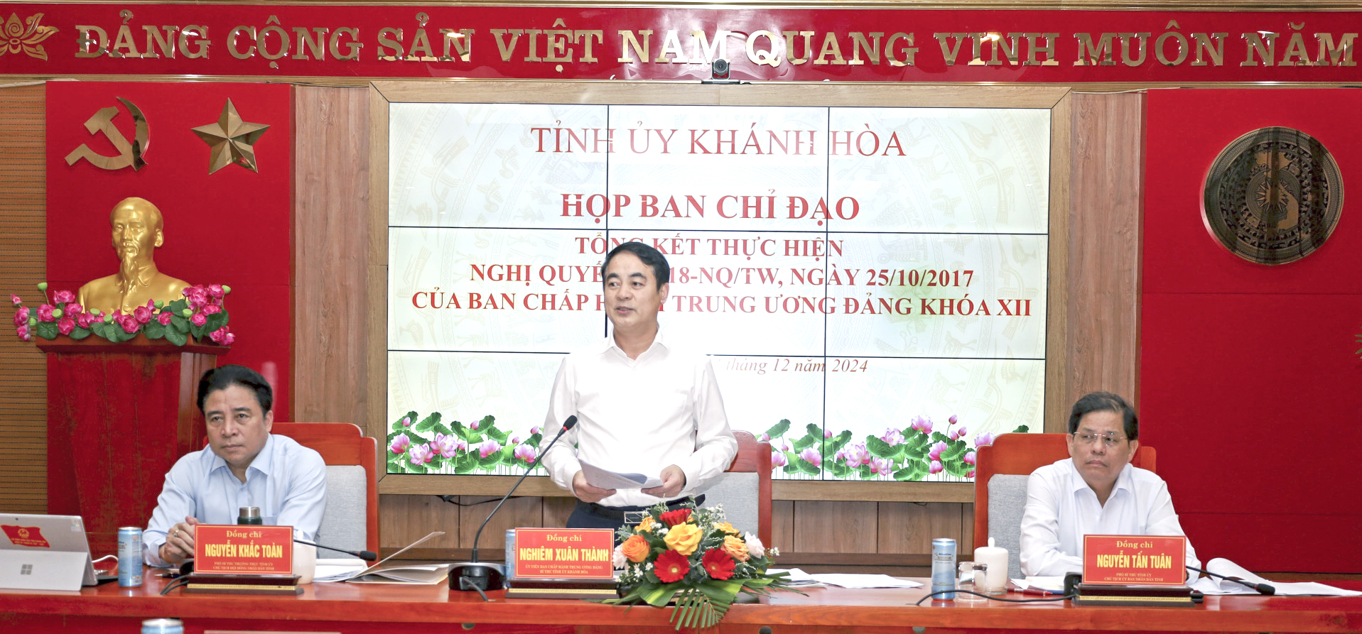 Kế hoạch của Ban Thường vụ Tỉnh ủy thực hiện Kết luận số 121-KL/TW, ngày 24/01/2025 của Ban Chấp hành Trung ương Đảng khóa XIII về tổng kết Nghị quyết số 18-NQ/TW, ngày 25/10/2017 của Ban Chấp hành Trung ương Đảng khóa XII
